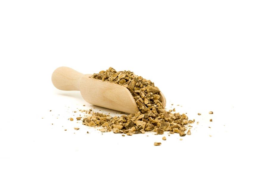 Löwenzahnwurzel - geschnitten