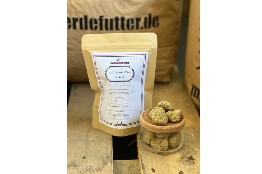 Apfel-Banane-Zimt-Leckerli - 1.000g