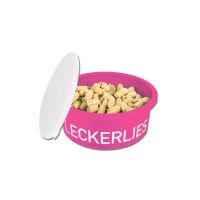 Leckerlischale mit Deckel - 2 Liter - pink