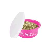 XL Futterschale mit Deckel - 8 Liter - pink